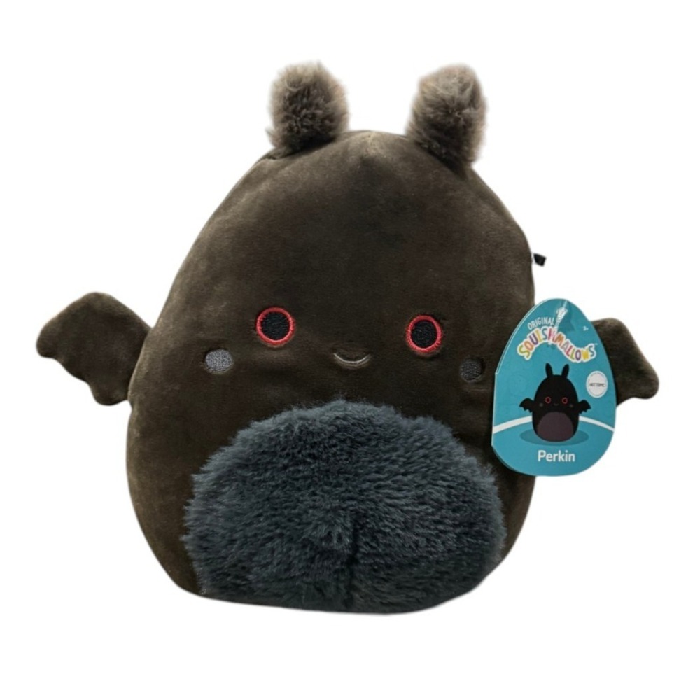 Perkin Mothman Cryptid Squishmallow Plush Stuffed Animal Hot Topic Exclusive 8"